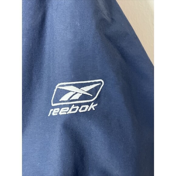 Denver Broncos Official NFL Reversible Hooded Field Jacket Mens Large Reebok - Picture 4 of 13